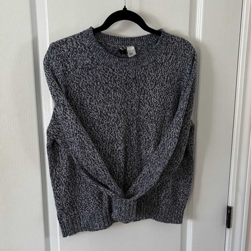 H&M Gray Knit Sweater